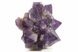 Deep Purple Amethyst Cluster - Congo #332995-1